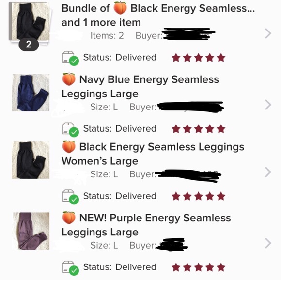 NEW! Army Green Energy Seamless Leggings - Picture 8 of 8